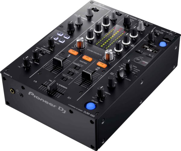 Pioneer DJ DJM-450 angle