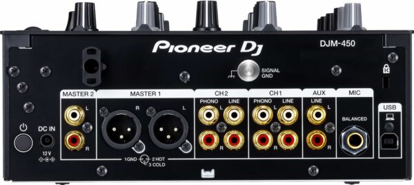 Pioneer DJ DJM-450 angle